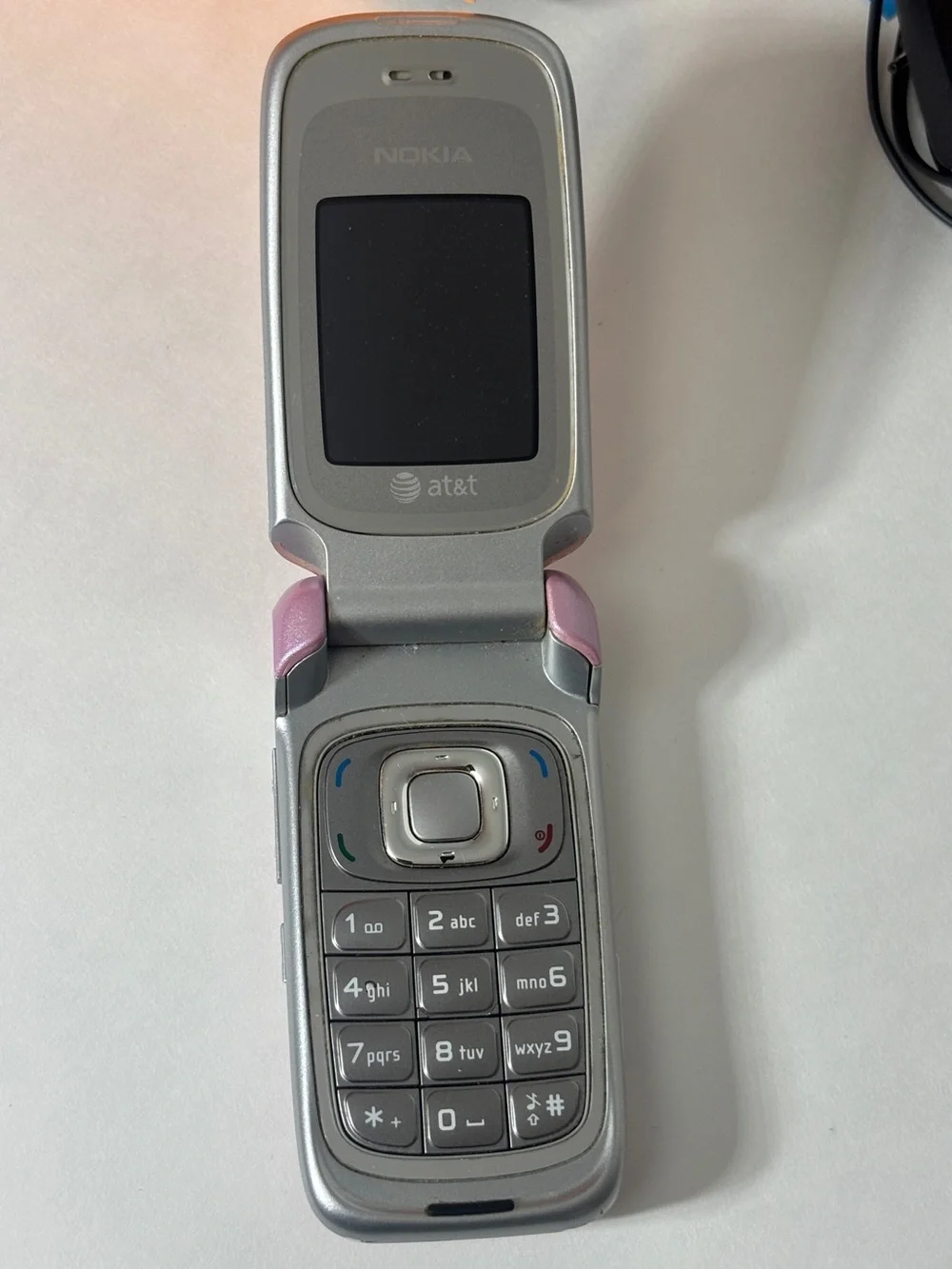 Vintage Y2K 2007 Nokia 6085 Pink Flip Phone Box Manual Battery Tested Works Rare